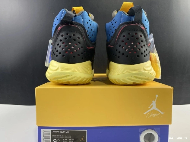 Rep Onekick 'OFF UNION DELTA NOIR' MID JORDAN X DA1951-001 LA 0805